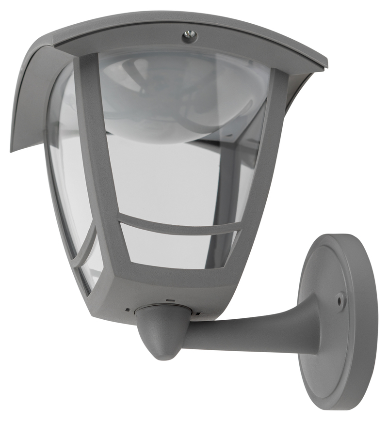 Уличный настенный светильник Эра ДБУ 07-8-001 У1 «Дели» серый Б0057500