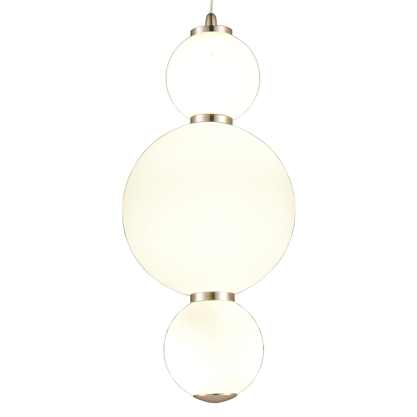 Подвесной светильник Natali Kovaltseva LED LAMPS 81100/3C GOLD WHITE