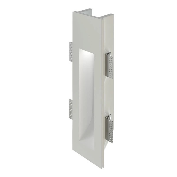 Встраиваемый гипсовый светильник для стен и ступеней Ledron MW6030 00000013836