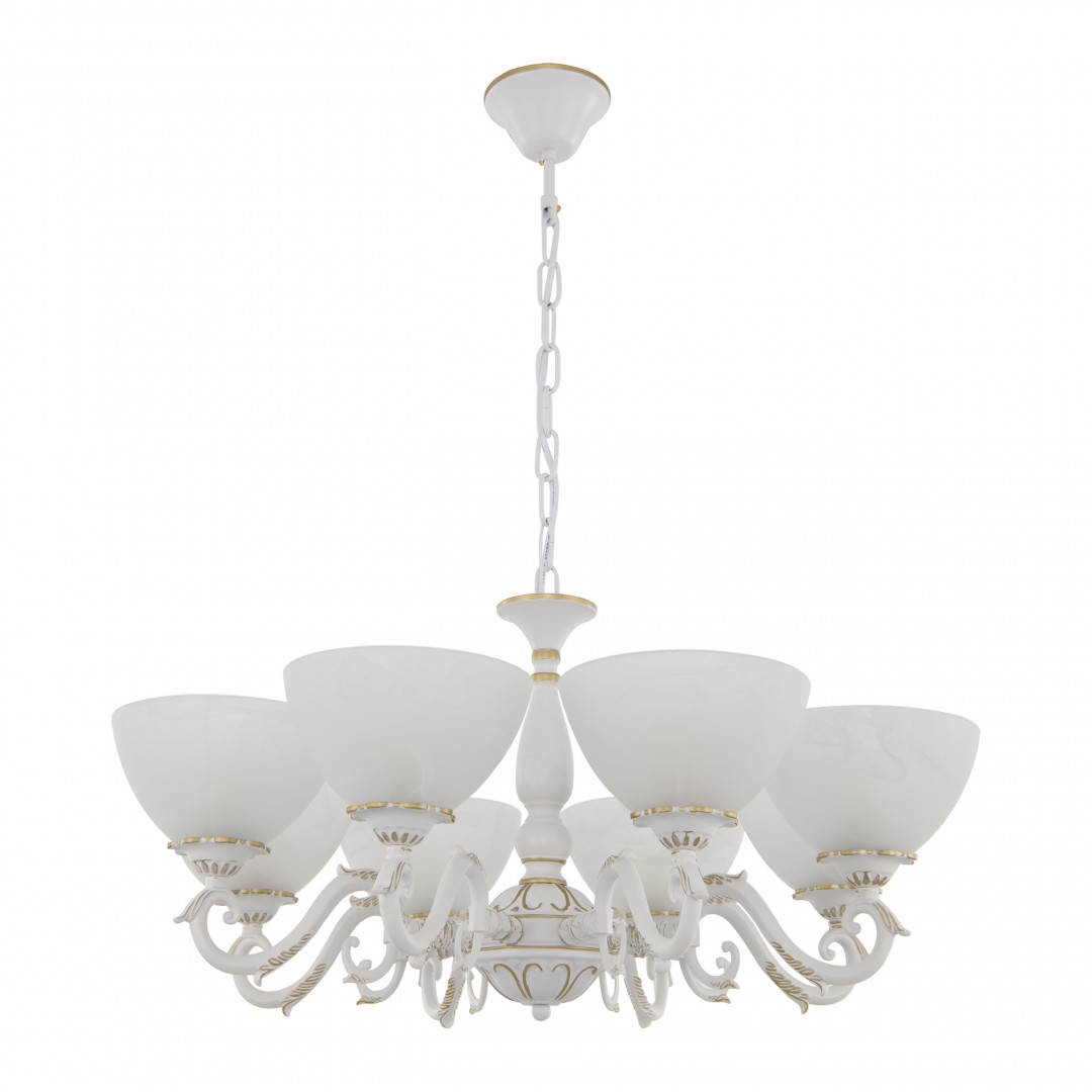 Подвесная люстра Arte Milano 340518/8 WT+G