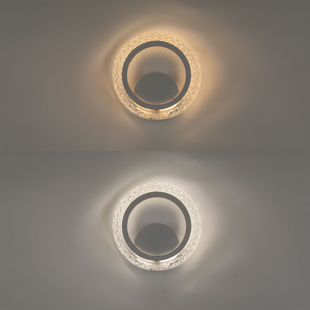 Бра с выключателем на корпусе Arte Lamp Camelia A2533AP-6WH