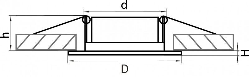 Встраиваемый светильник Lightstar Lega Lo Adj 011052