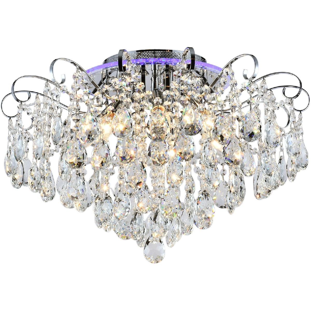 Потолочная люстра Reluce 04021-0.3-07 CR+RGB