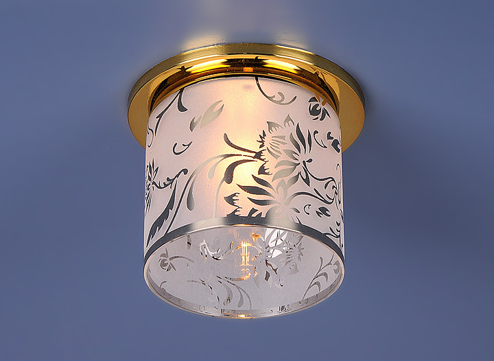 Встраиваемый светильник Elektrostandard 8070D G9 золото (Gold) 4690389012921