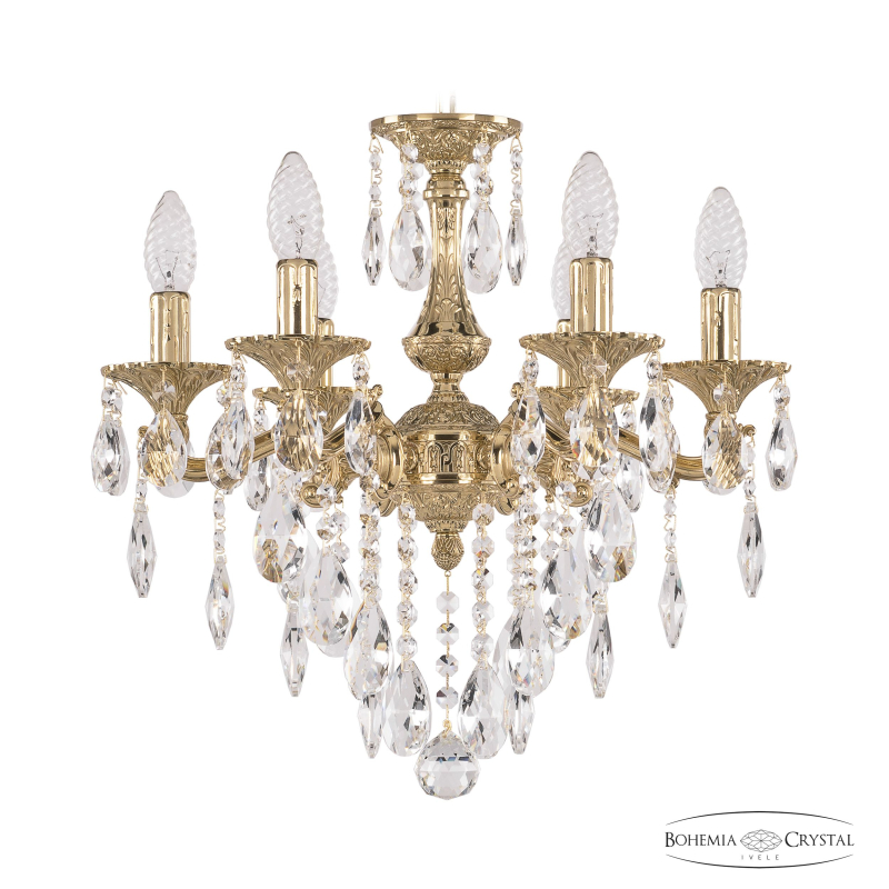 Подвесная люстра Bohemia Ivele Crystal Verona 72102/6/125 B G