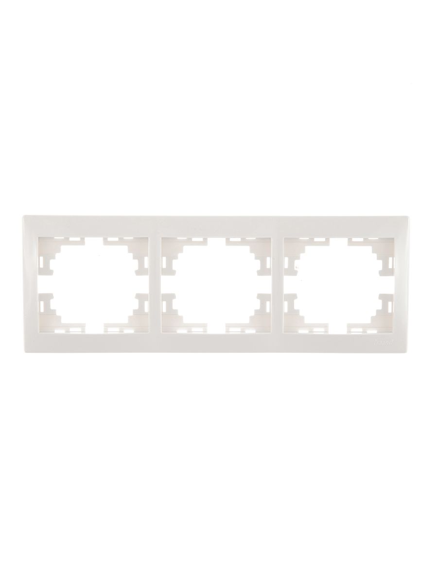 Рамка 3-местная горизонтальная Lezard Mira 701-0200-148