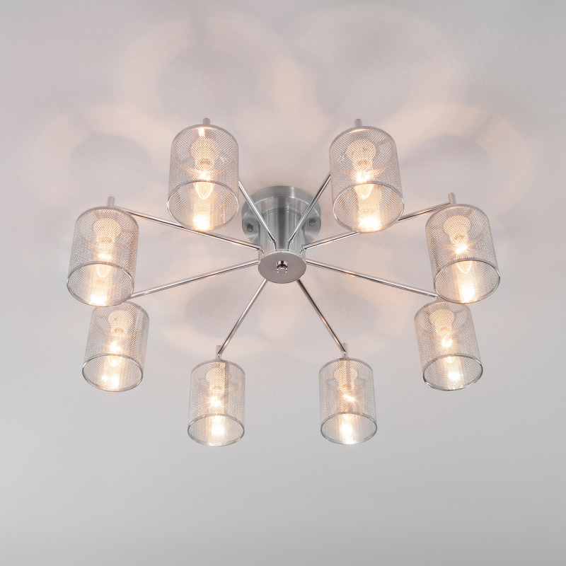 Накладная люстра Eurosvet 70109/8 хром