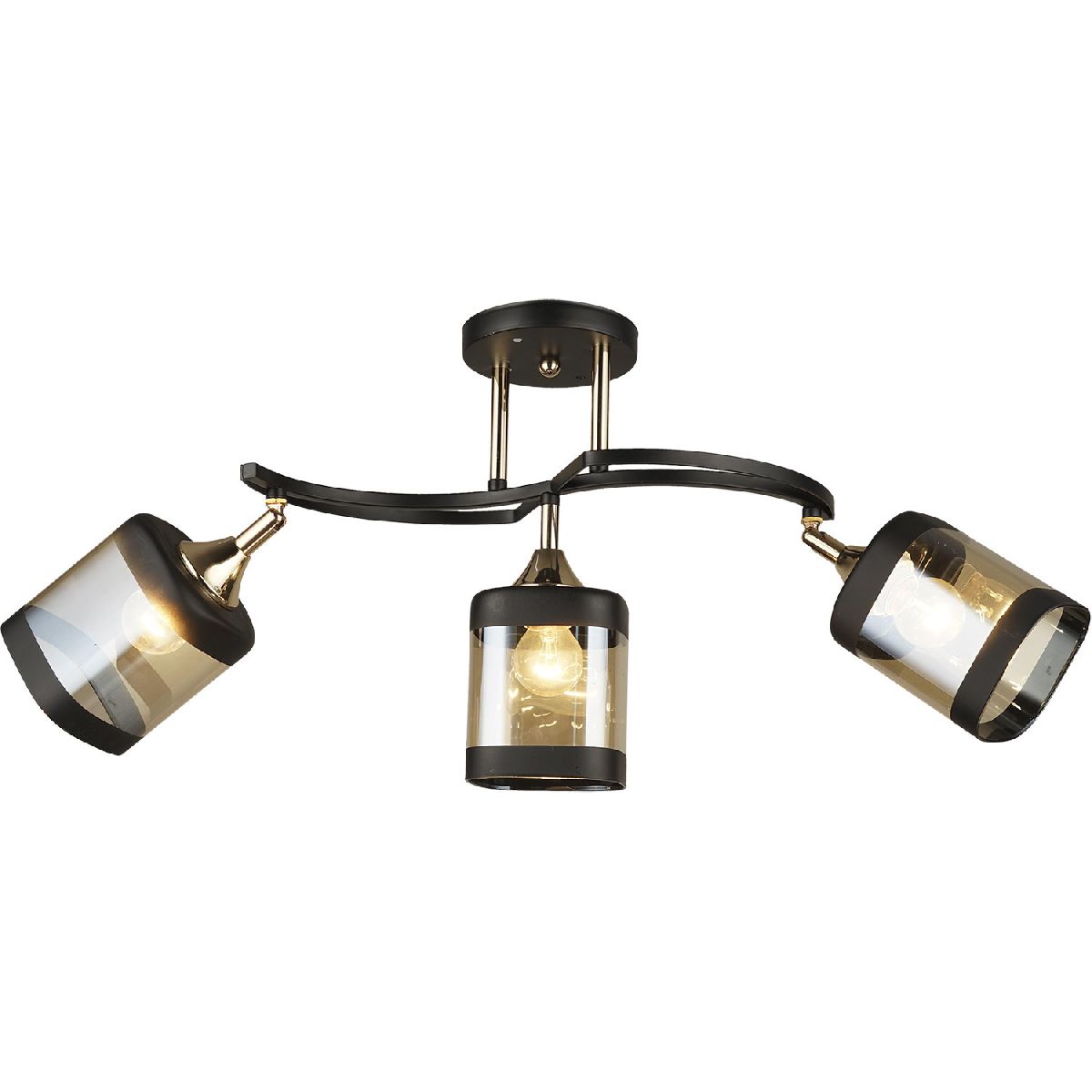 Потолочная люстра Reluce 04484-0.3-03 BK+FGD