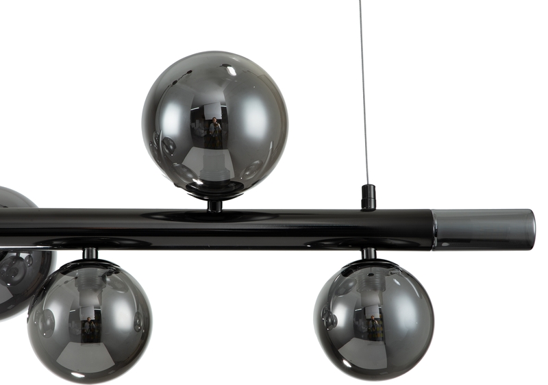 Подвесная люстра Indigo Canto 11026/8PL Black V000240