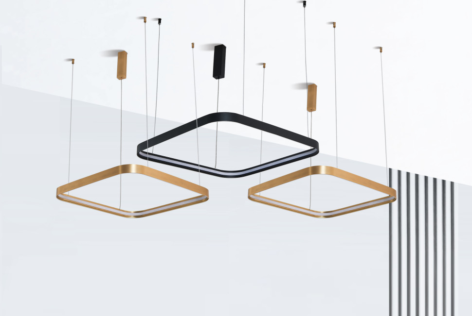 Подвесная люстра Italline IT013-6031 gold 3000K