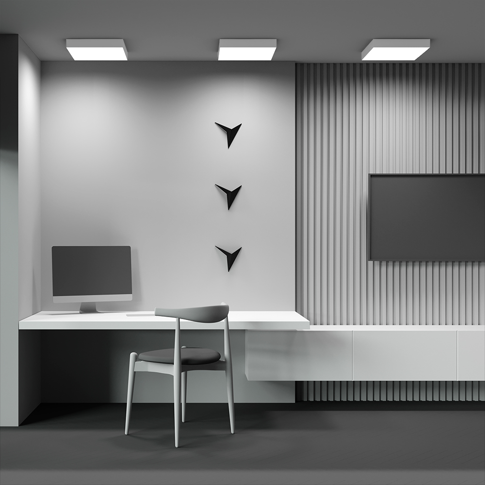 Потолочный светильник Maytoni Zon C032CL-45W4K-SQ-W