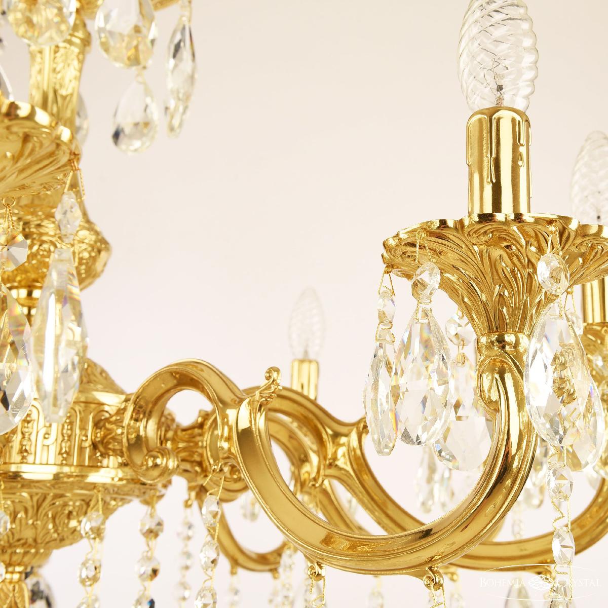 Подвесная люстра Bohemia Ivele Crystal Verona 72101/10/250 B G