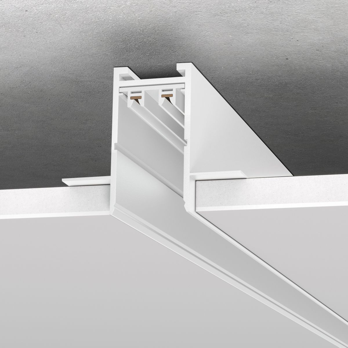 Шинопровод магнитный встраиваемый ST Luce Skyline 220 ST021.539.00H