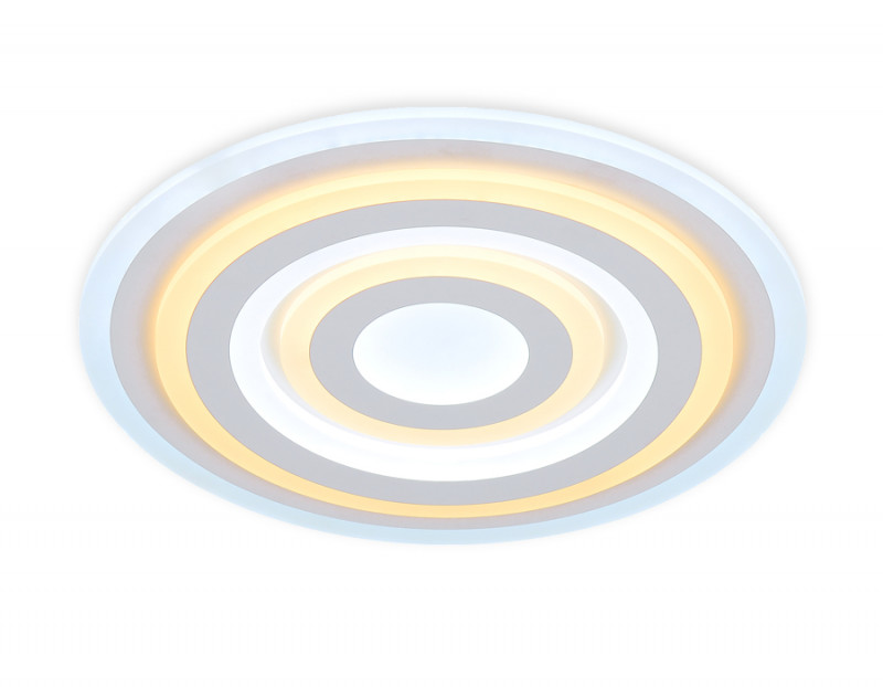 Накладная люстра Ambrella Light FA92 WH 144W D500