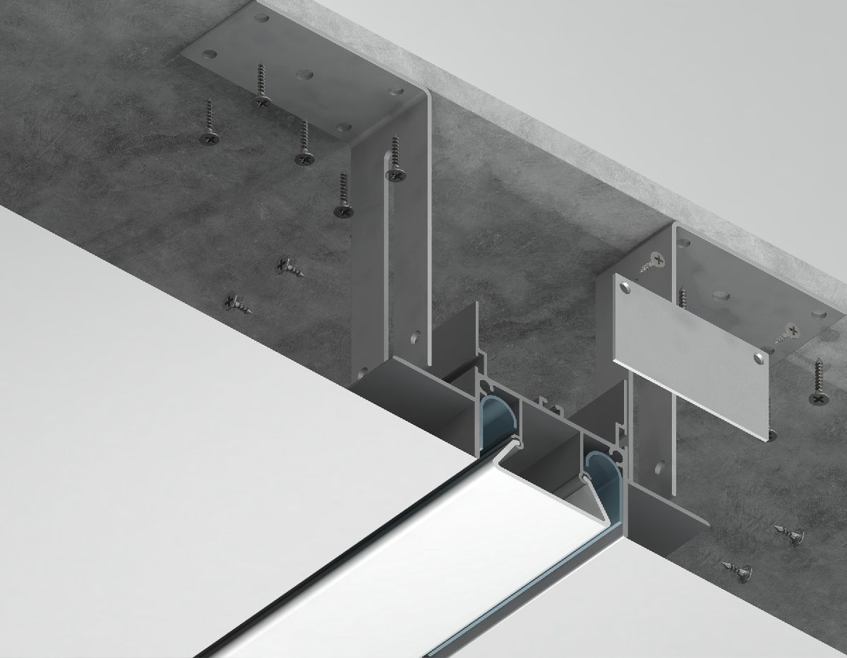 Алюминиевый профиль Ambrella Light Alum Profile GP4000AL