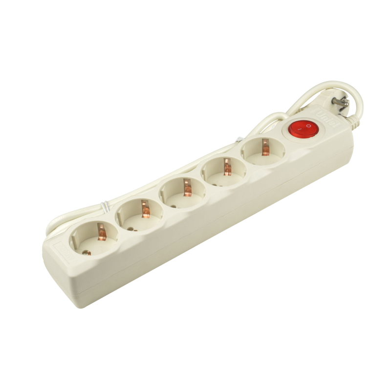 Сетевой фильтр Uniel S-GSU5-1,5 IVORY UL-00001742