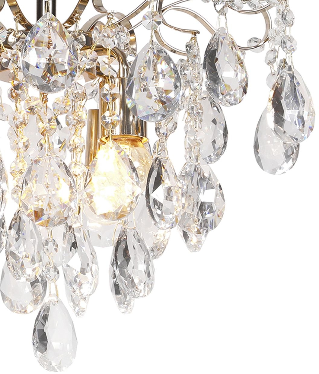 Люстра на штанге Escada Crown 682/4PL Gold