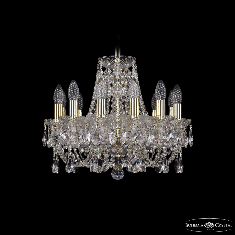 Подвесная люстра Bohemia Ivele Crystal 1406/12/141 G