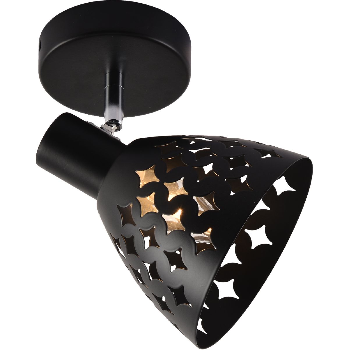 Спот Reluce 01554-3.3-01B BK+CR