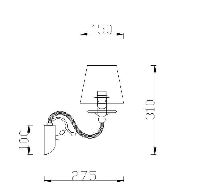 Бра Rivoli Filomena 2034-401 Б0038463