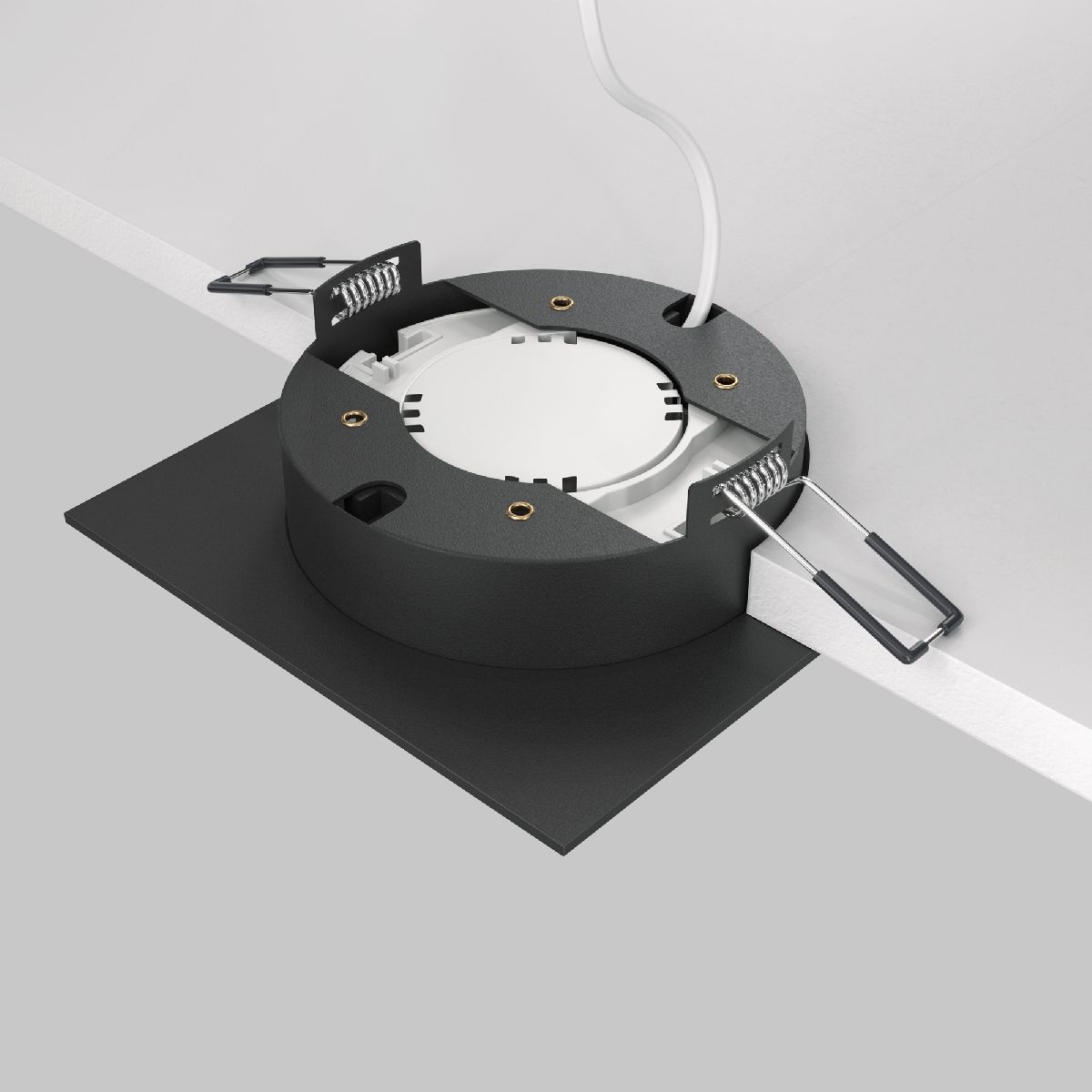 Встраиваемый светильник Maytoni Technical Hoop DL086-GX53-SQ-BG