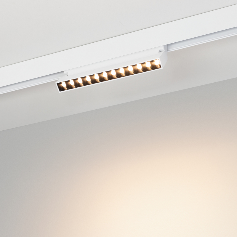 Трековый светильник Arlight MAG-ORIENT-LASER-FOLD-S230-12W Warm3000 (WH, 30 deg, 48V) 035866(1)