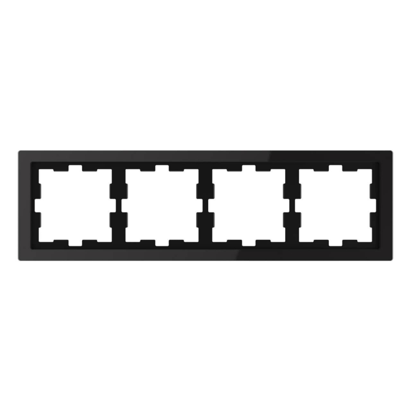 Рамка 4-постовая Schneider Electric Merten D-Life MTN4040-6503