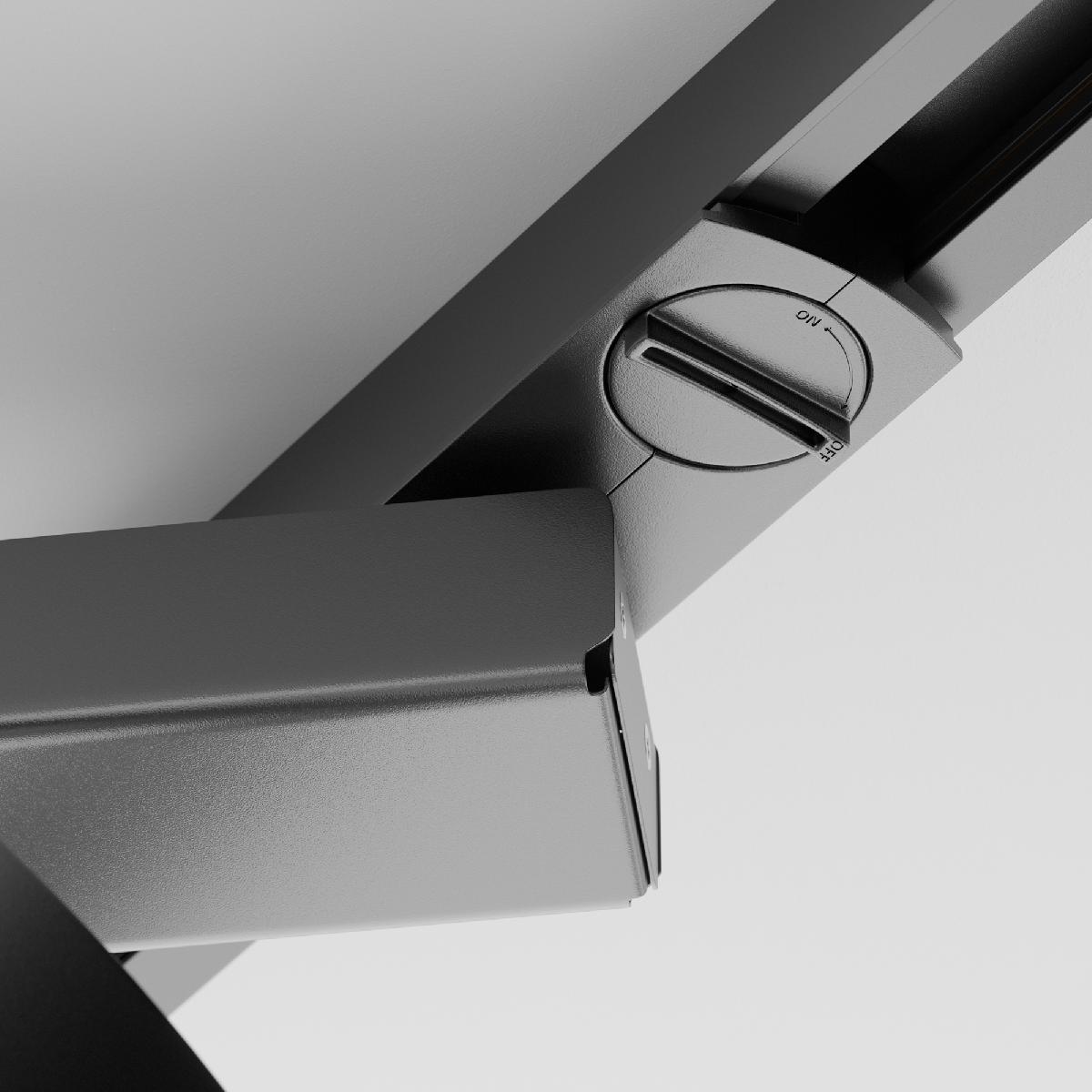 Трековый светильник Maytoni Technical Rim TR044-1-12W4K-B