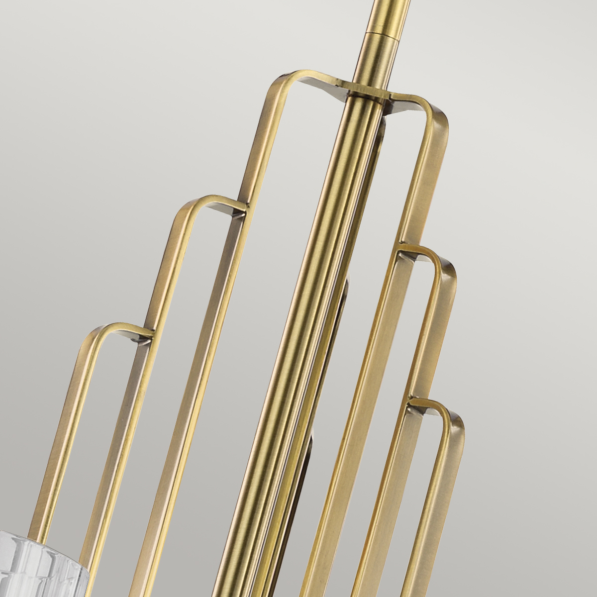 Люстра на штанге Kichler Kimrose QN-KIMROSE6-BNB