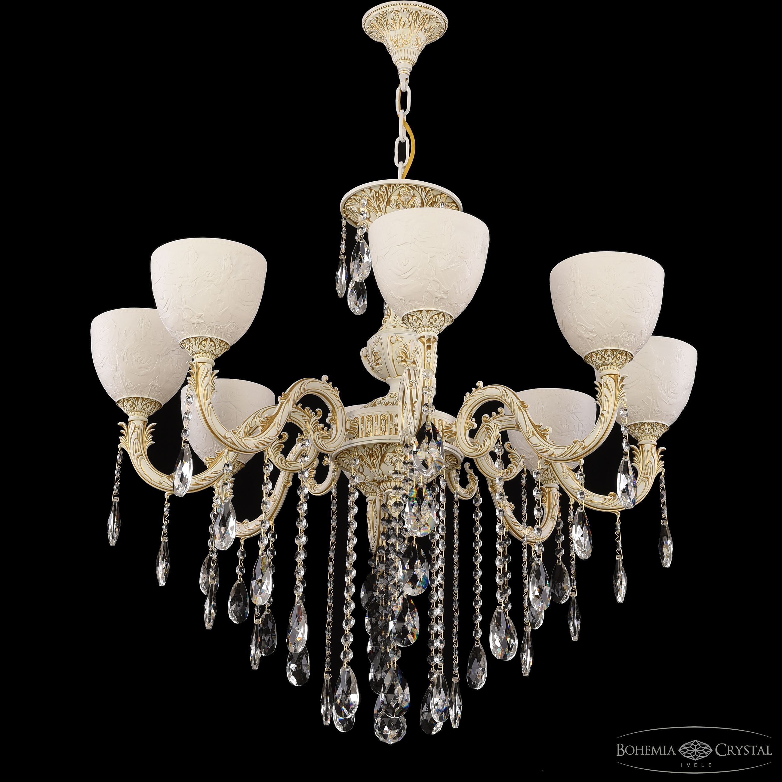 Подвесная люстра Bohemia Ivele Crystal AL79101/8/250 B WMG P1 U Rose