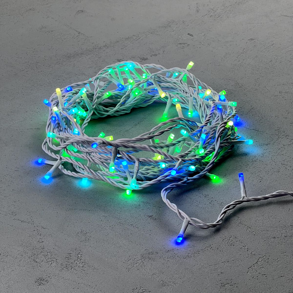 Гирлянда Нить Laitcom (LTC) AUG100-8-1EPRGB