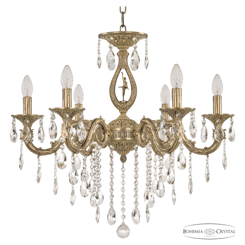Подвесная люстра Bohemia Ivele Crystal Florence 71401/6/210 B FP FD2S