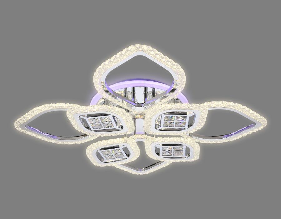 Потолочная светодиодная люстра Ambrella Light Acrylica Ice FA283