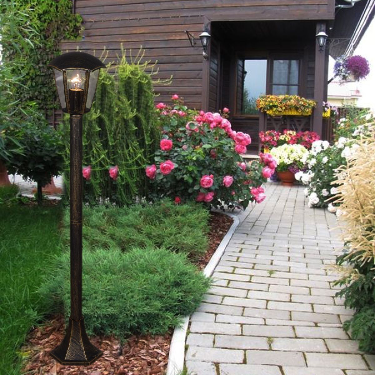 Ландшафтный светильник Reluce 08304-0.7-001SJ 0,8m BKG