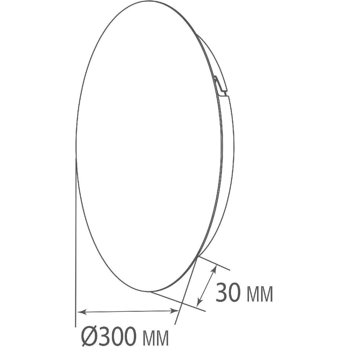 Накладное основание Donolux Loka Base DL20791W300