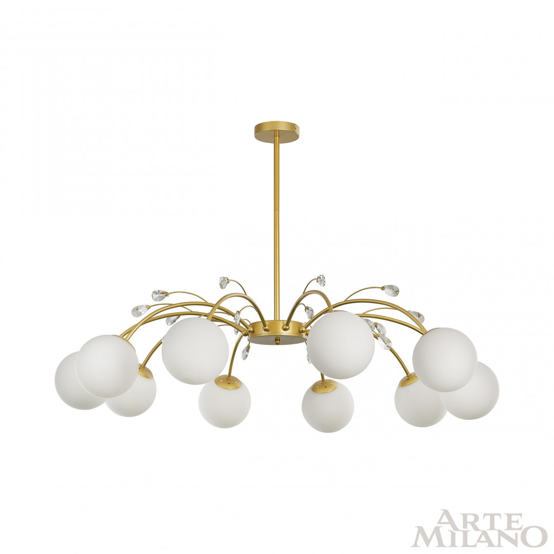 Люстра на штанге Arte Milano Neapolis 273802/10 GD