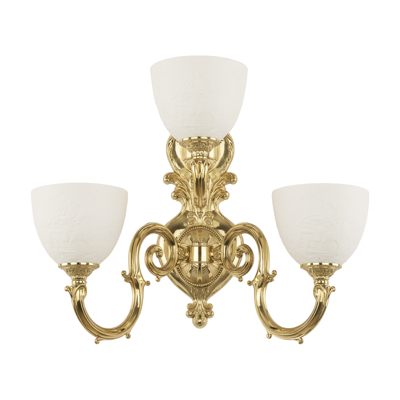 Бра Bohemia Ivele Crystal Verona 7203B16/2+1/210 G P1 U Pair