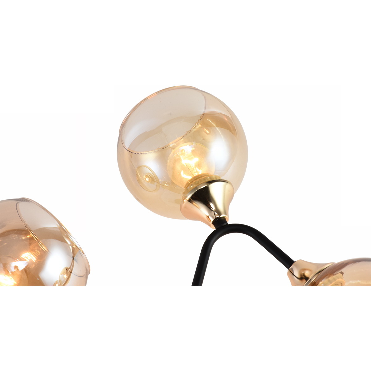 Люстра на штанге Reluce 01339-0.3-08 BK+FGD