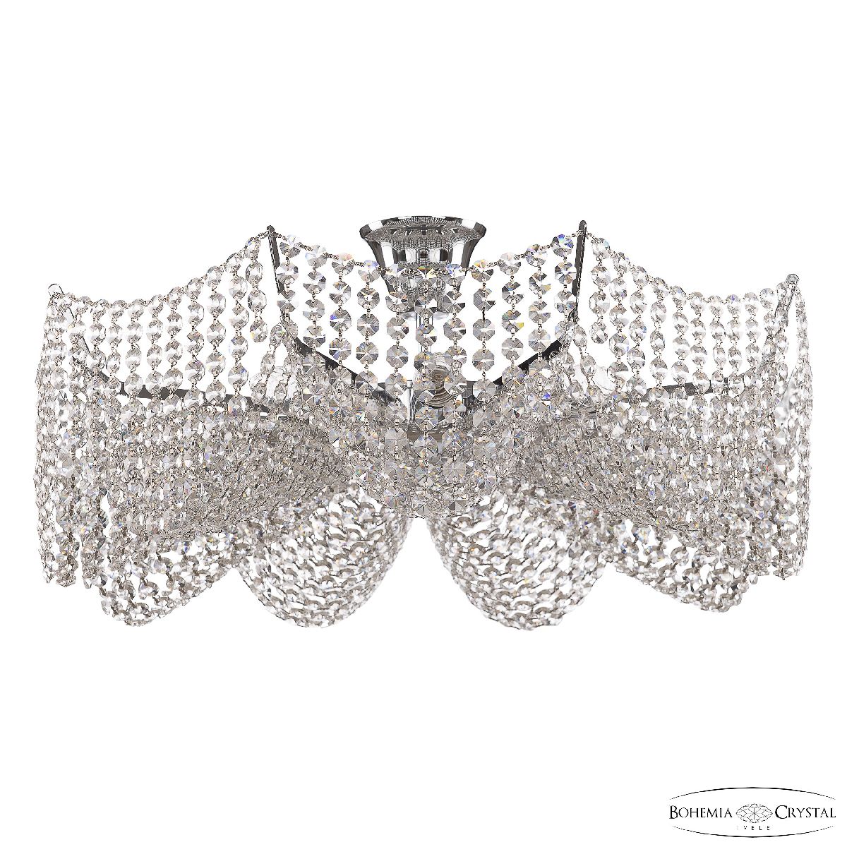 Потолочная люстра Bohemia Ivele Crystal 778/58 Ni