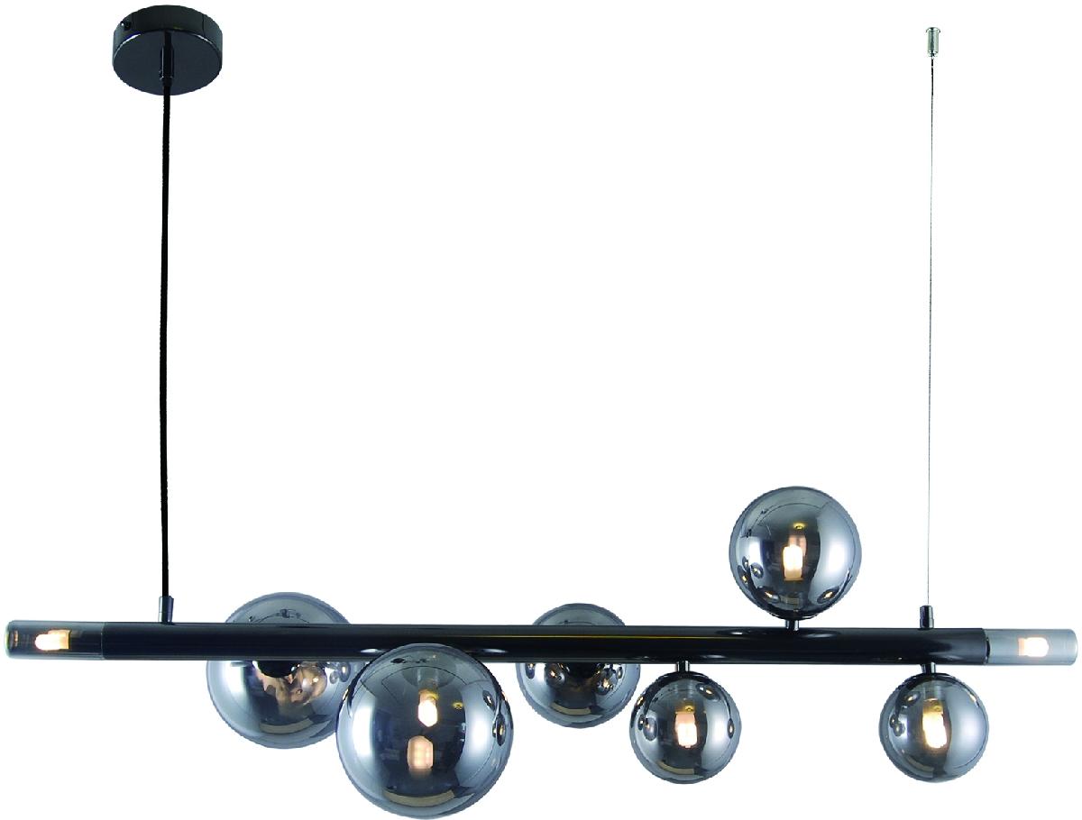 Подвесная люстра Indigo Canto 11026/8PL Black V000240