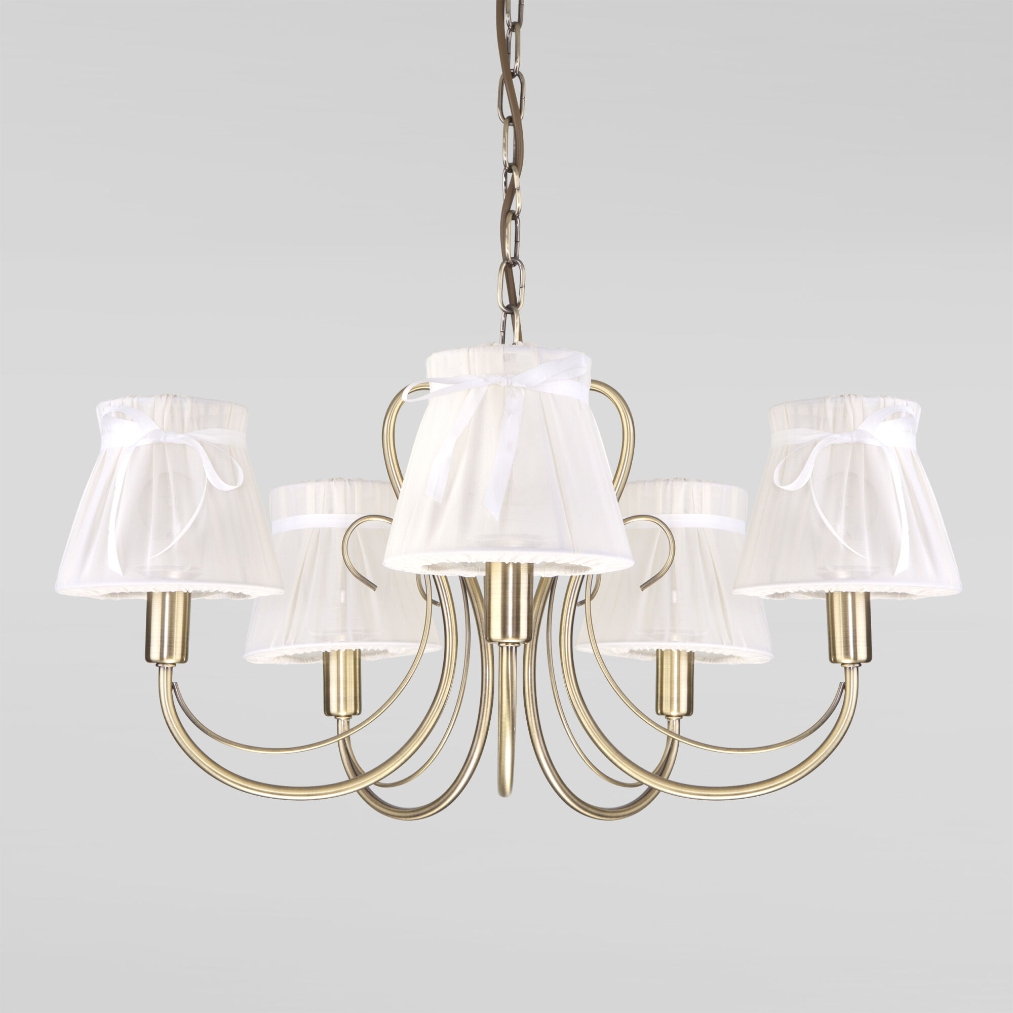 Подвесная люстра Eurosvet 60061/5 античная бронза