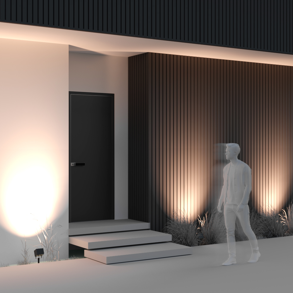 Ландшафтный светильник Maytoni Ares O309FL-L18B3K