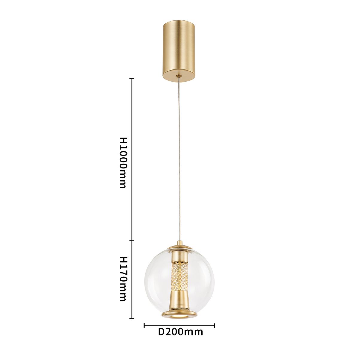 Подвесной светильник Favourite Boble 4551-1P