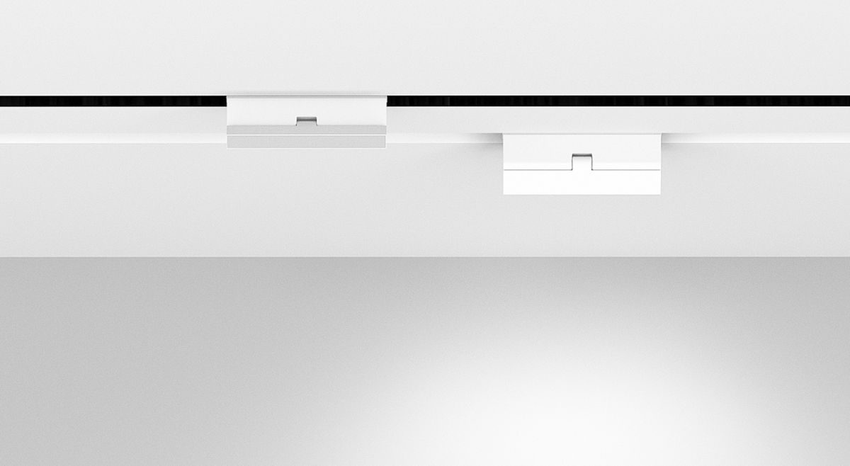 Трековый светильник Luminotti Slimline Pinflat L.220.9.CCT.WH