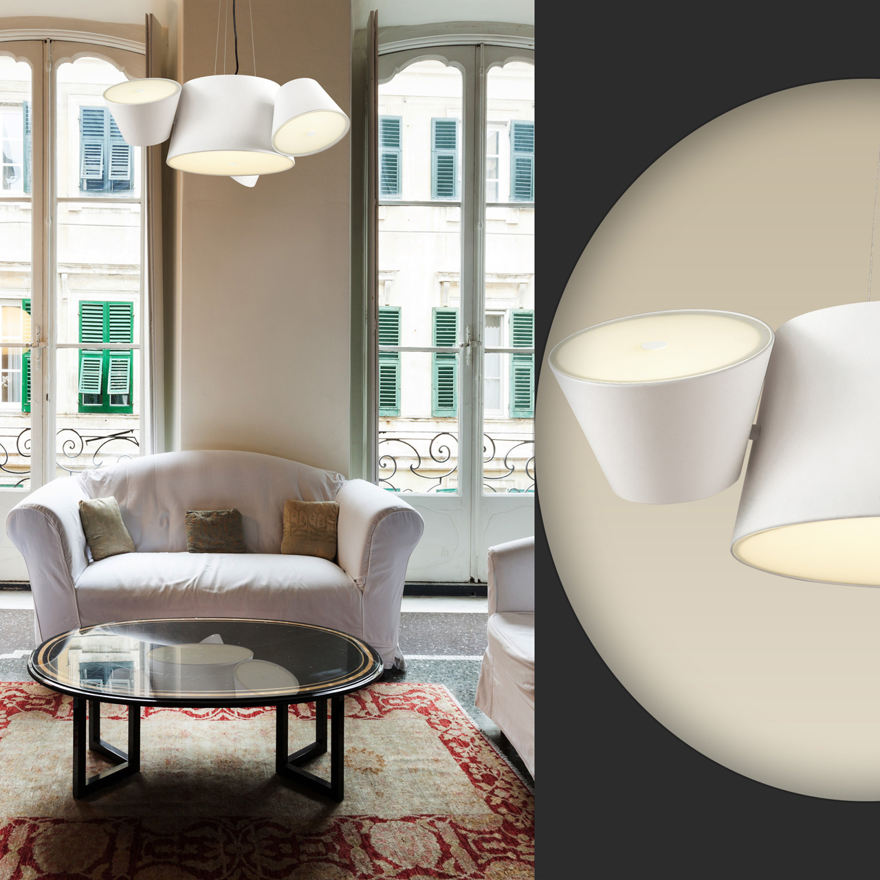 Подвесная люстра Odeon Light Charlie 3991/4