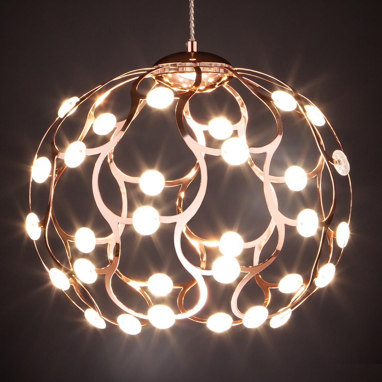 Подвесной светодиодный светильник Bogates Drops 431/1