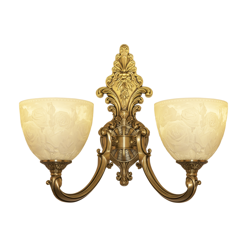 Бра Bohemia Ivele Crystal Verona 7209B14/2/175 FP P1 U Rose