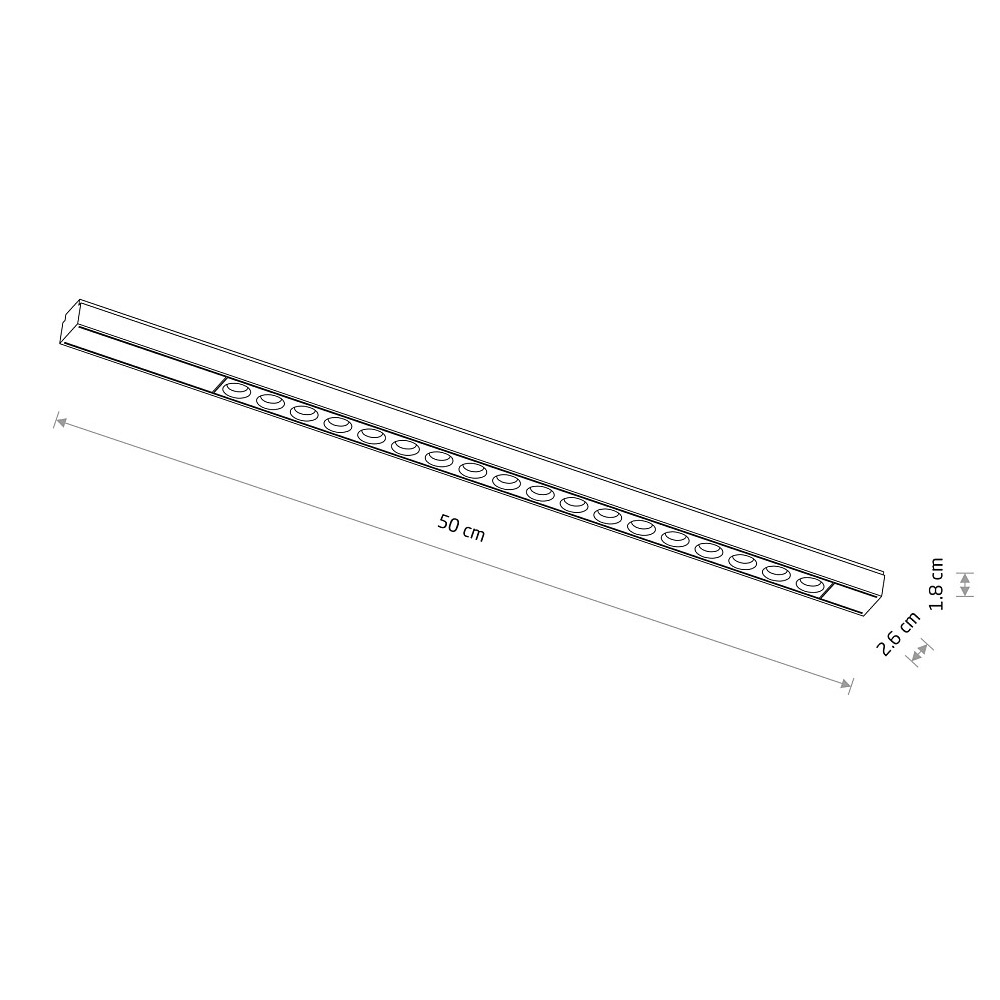 Трековый магнитный светильник Nowodvorski Focus Led 11332