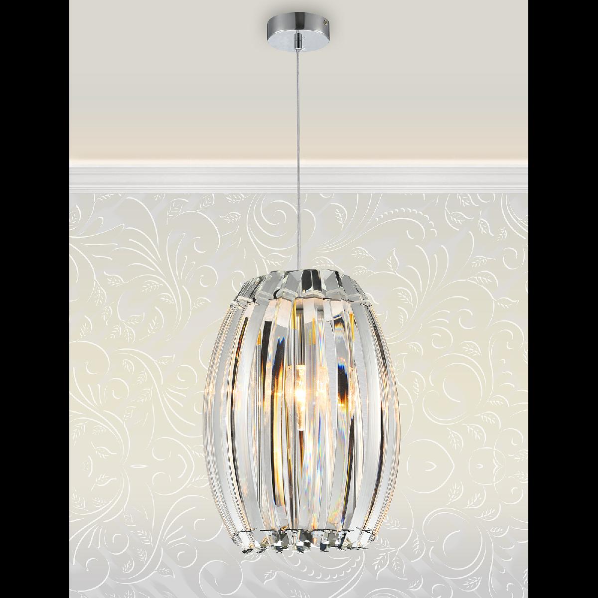 Подвесной светильник Natali Kovaltseva ORBIS 79007/1P CHROME