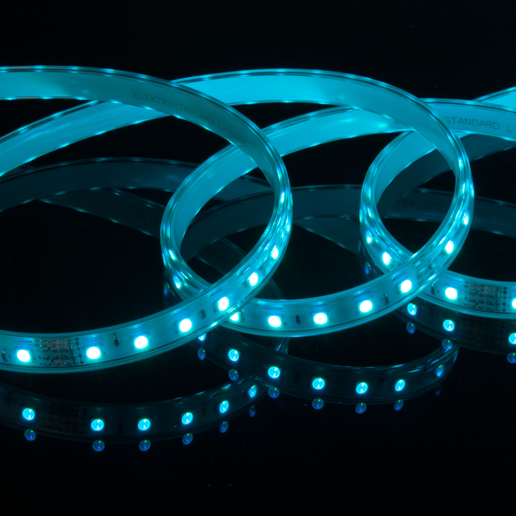 Светодиодная лента Elektrostandard 220V 11W 60Led 5050 IP65 мульти, 50 м 4690389170942